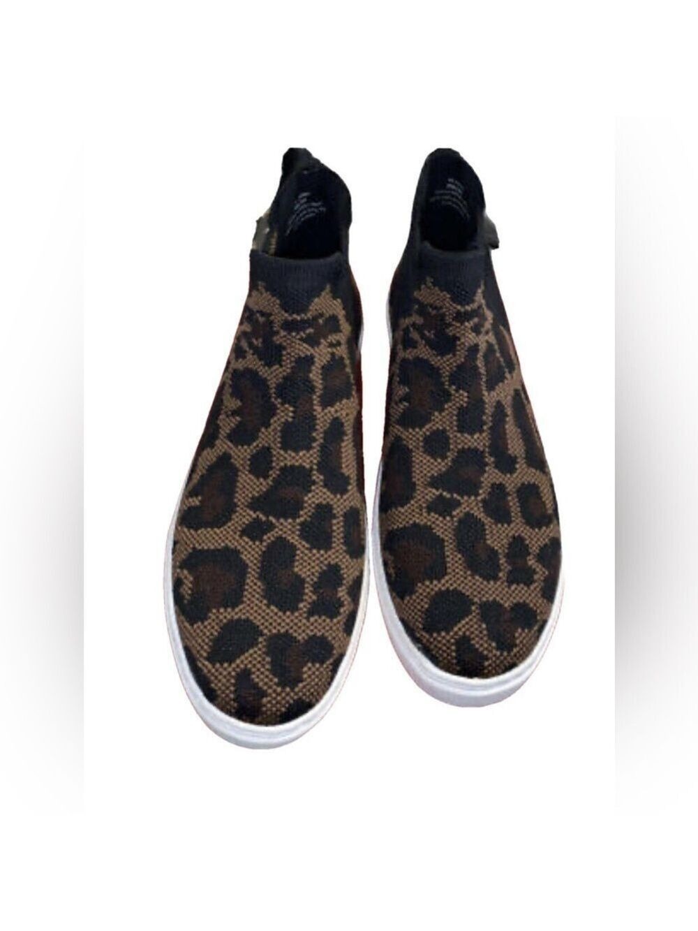 Kelly & Katie Leopard Print High Top Sneaker - Size 8